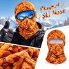 Novelty Ski Mask with Food Design, Random 1, for Winter Outdoor Sports and Cold Weather Activities