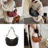 Stylish Pu Crescent Bag For Women With Chic Design And Versatile Color Options
