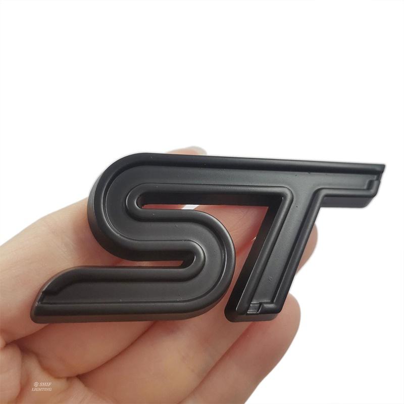 Insignia Original De Maletero Para Ford Fiesta VII Mk7 2008-2018, Titanium, Zetec, TDCi, ST, Efecto Cromo