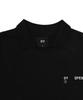 Opeunyadeu(Owai) Cut-Out Logo Collar T-Black