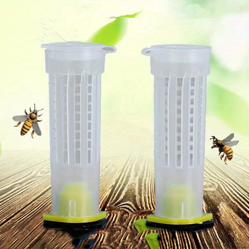 20pcs/set Beekeeping Tools, Royal Protective Cover, Royal Anti-bite Protective Cover, King Nursery Cover with Cup, Multi-functional Prison Cage,