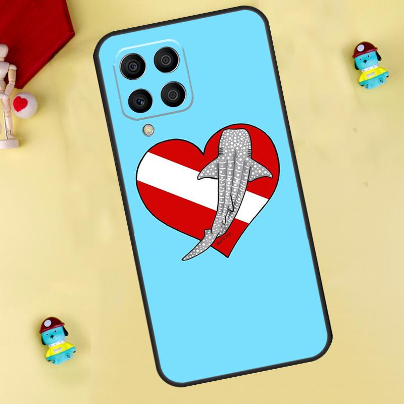 whale sharks Case For Samsung Galaxy M31 M21 M35 M12 M13 M14 M15 M06 M16 M36 M56 M53 M32 M52 M55 M34 M54