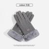 Gloves for Women, Touch Screen, Outdoor Cycling, Warm and Cute, Cold Resistant, with Thick Velvet and Winter Gloves