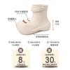 Cartoon Medium Tube Rain Boots Spring Casual Solid Color Short Boots Non-slip Waterproof Rain Shoes Four Seasons Fashion Creative Shoes