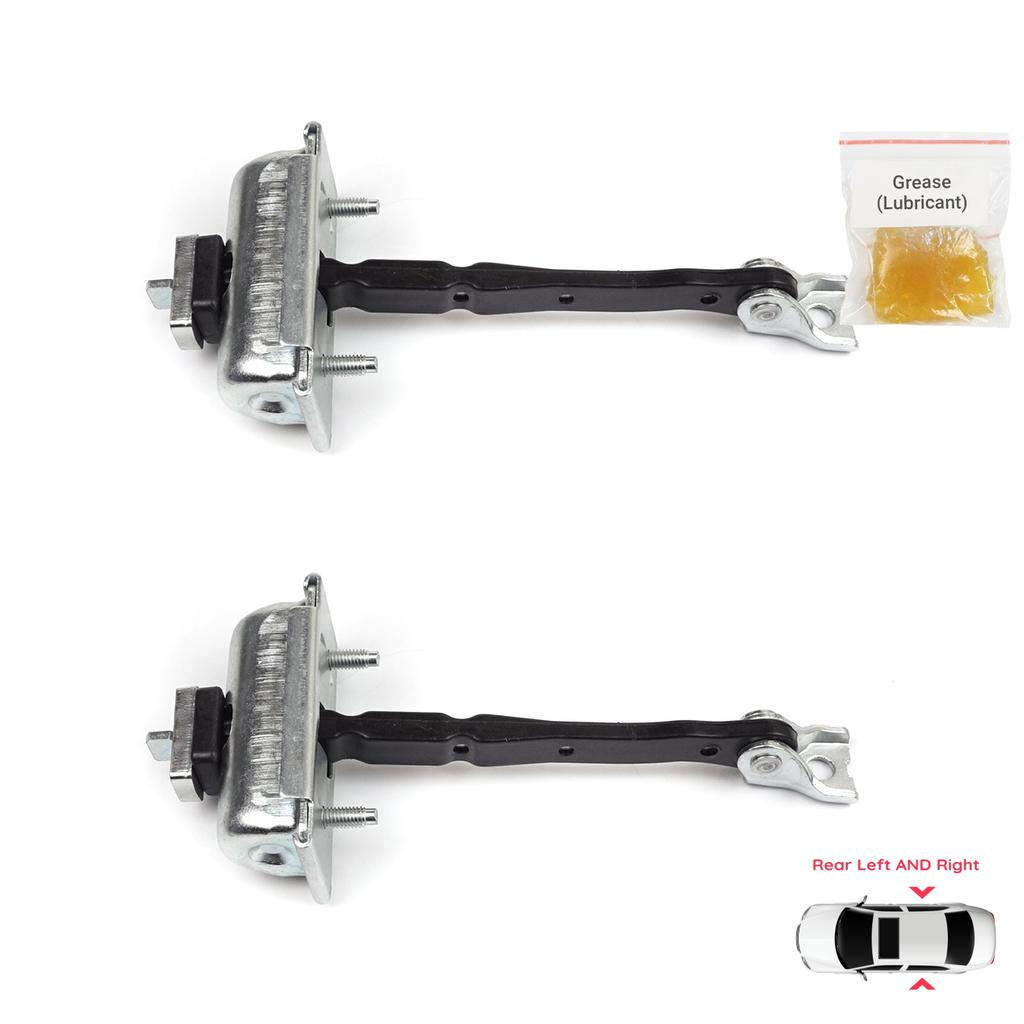 BDP1243-1 2 Pieces Rear Left AND Right Door Catch Hinge Brake Stop Check Strap Limiter for Vauxhall Opel Zafira Tourer C P12 2011-2019 39045011