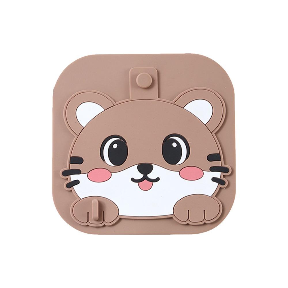 Anti Odor Floor Drain Pad Cartoon Cat Shower Drain Cover  for Kitchen Toilet