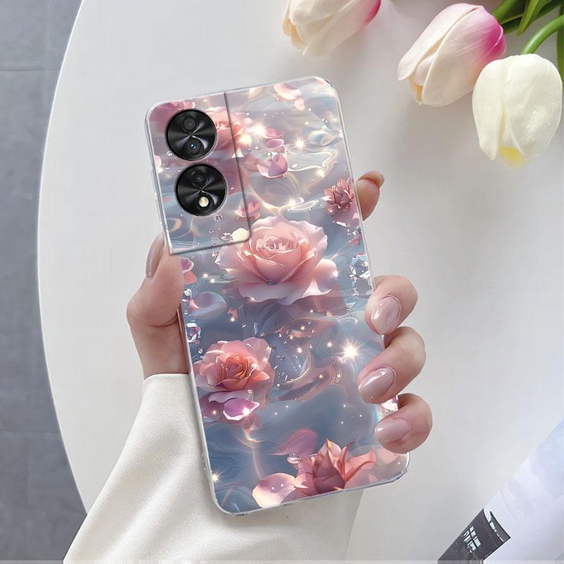 

For TCL 40 NxtPaper 4G 5G TCL 40 SE 40XL 406 408 405 Case Luxury Phone Case For TCL 40 T T608DL Clear Silicone Protective Cover TCL 40NxtPaper5G