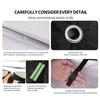 1Pc Oxford Cloth Motorcycle Scooter Cover Waterproof Sun Rain Protection Lock Hole Reflective Night Outdoor All Weather Use