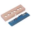 DIY IN14 Glow Tube Clock Kit Beech Wood Shell Module Lamps Assembly USB 5V Interface