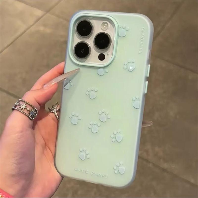 

Small Footprints All Over The Screen for Phone16promax for Apple 14pro Will Not Hit The Phone Case 15 New Model 13 For Apple XR