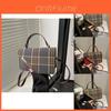 Fashionable Casual Shoulder Crossbody Bag In Elegant Black Brown And Red Modern Style