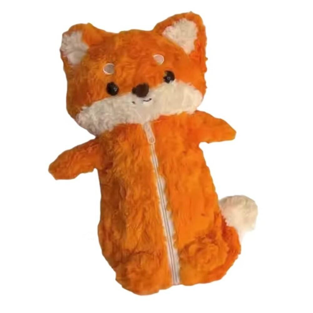 Plush Pen Bag Fox Doll Stationery Organizer High Quality Stationery Bag  Back To School Gift