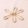 25mm High-Quality Safety Metal Brooch Pin for Sweaters