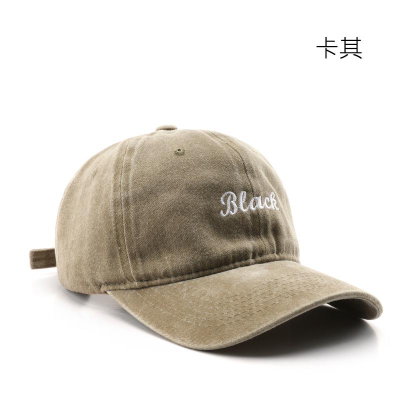 Personalisierte Outdoor-Street-Reise-Baseballkappe Frühling und Herbst gewaschene bestickte Kappe