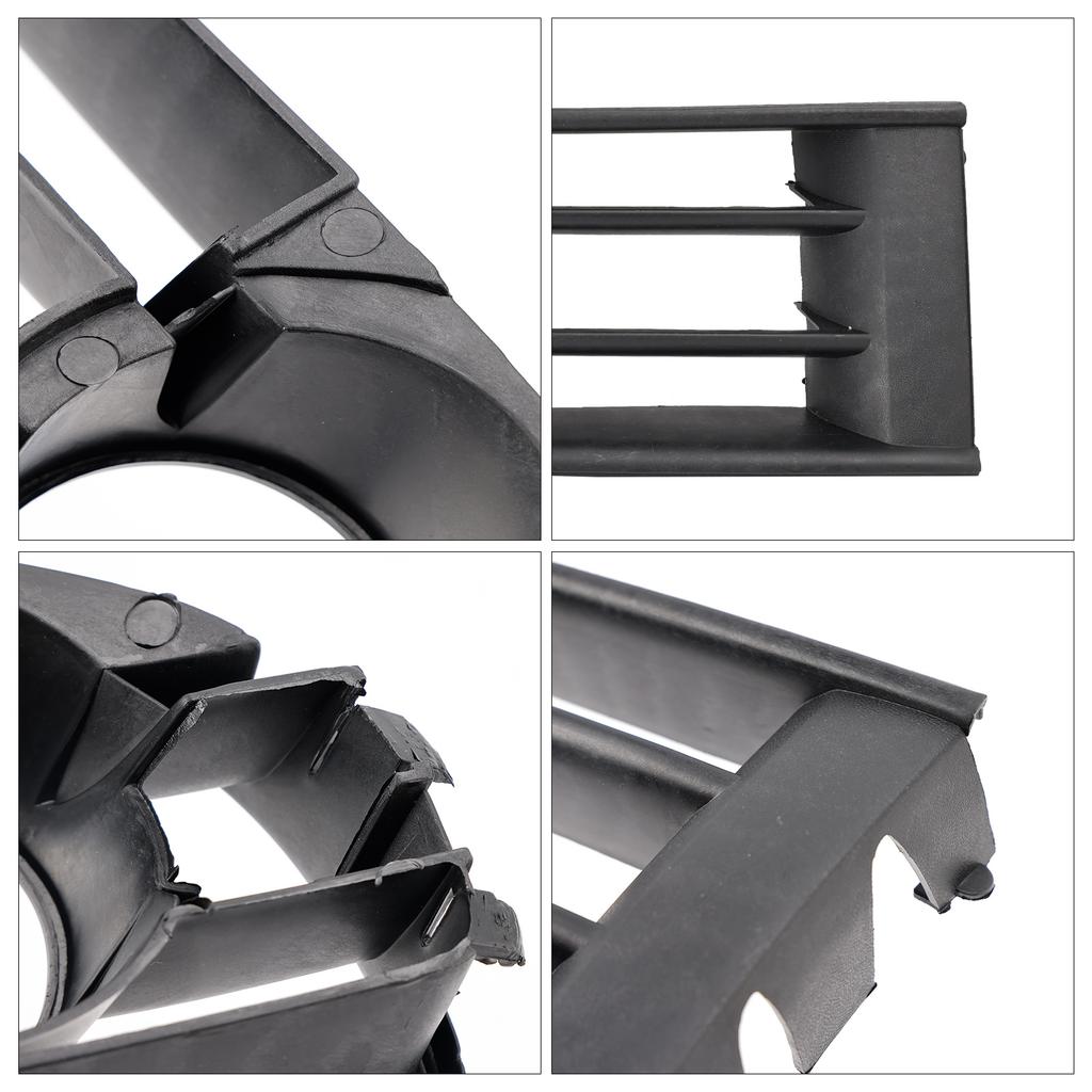 2 STÜCK Vorne Unten Nebelscheinwerfer Abdeckung Gitter Grill Passend für VW Polo 2002-2005