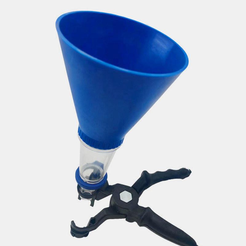 Universal Spill-Free Engine Oil Funnel Threaded Design Wide Mouth Auto Oil Change Funnel for Vehicles Funnels for Automotive Use