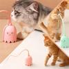 Engaging Automatic Swinging Cats Play Stick Teaser Wand USB Charging Cats Activity Toy for Home Office Cats Entertainment