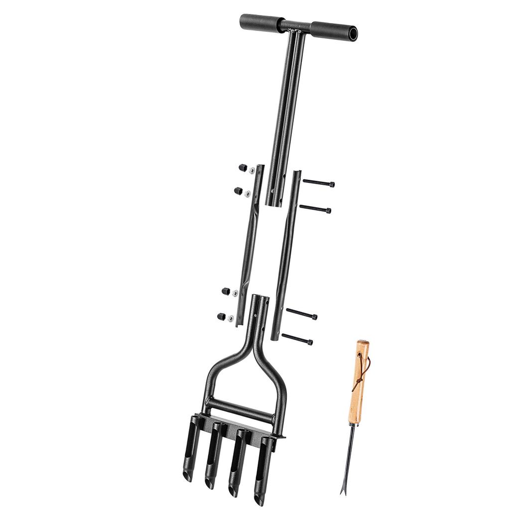 KADAX Tubular Garden Aerator, Manual, 92 X 20 Cm, Black