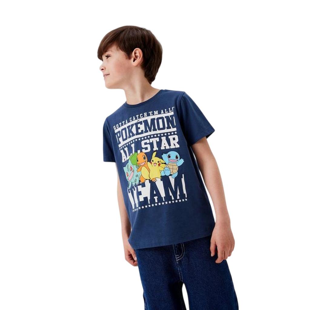 Name It Childrens/Kids Pokemon Crew Neck T-Shirt