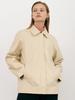 Etdemain 6A Vegan Leather Blouson Jacket (Ivory)