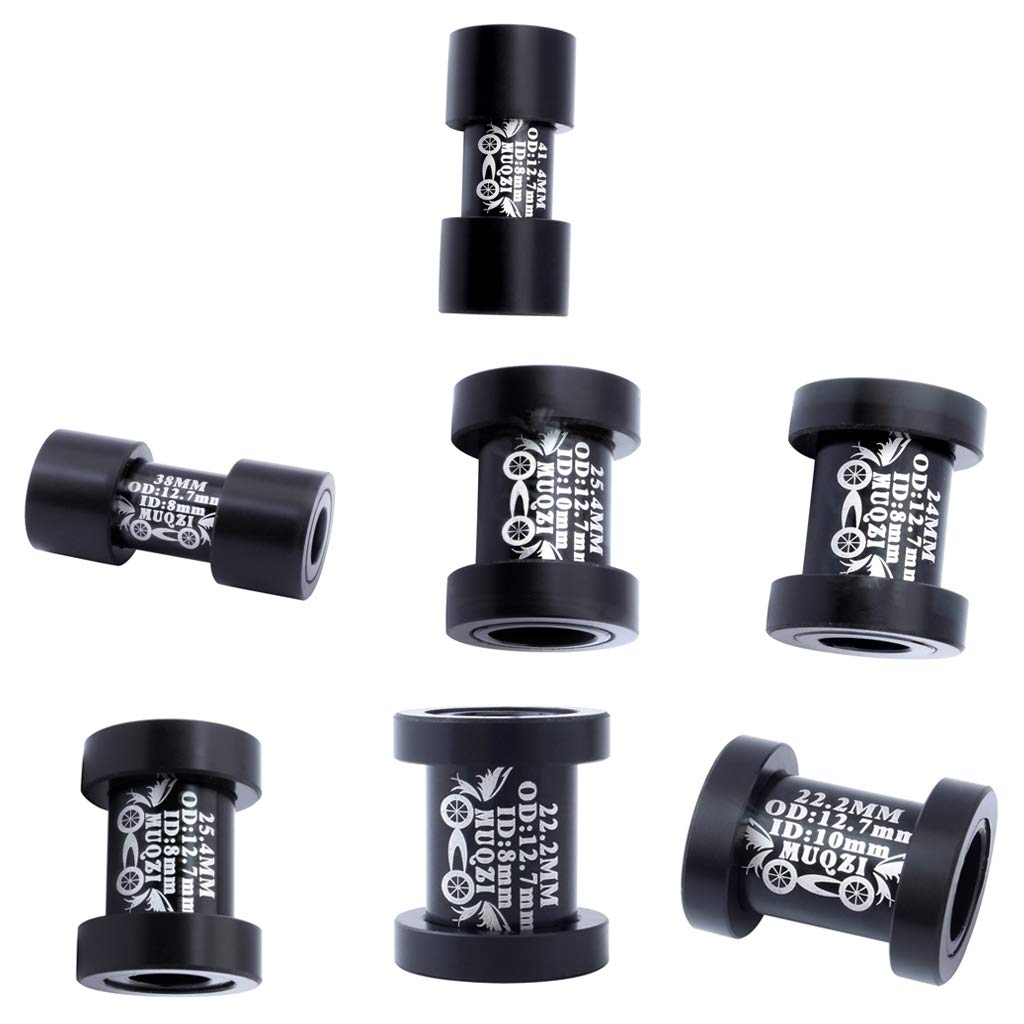 Bicycle Shock Absorber Bush Rear Shock Absorber Mount Kit 7 Sizes - 22.2 X 8mm