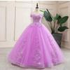 New chorus dress welcome solo tutu skirt annual meeting host catwalk colorful wedding dress long student performance uniform