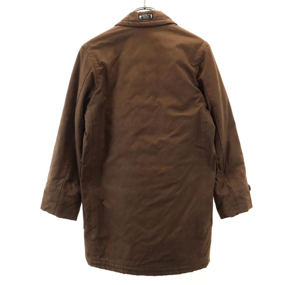 A Bathing Ape Made In Japan Duffel Coat S Brown Quilted Back Men's Used