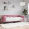 VidaXL Daybed Pink 90x200 Cm Velvet 354089