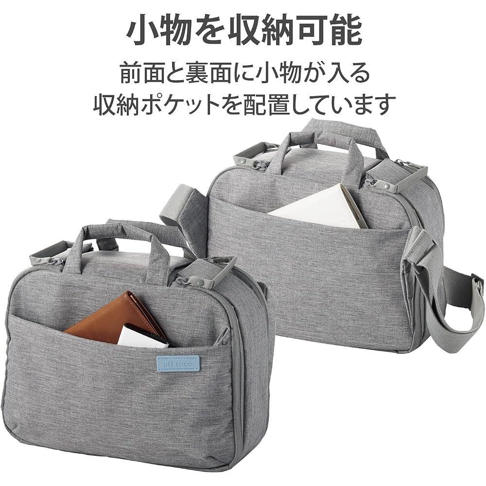 ELECOM Messenger Bag Camera Bag offtoco Gray DGB-S044GY