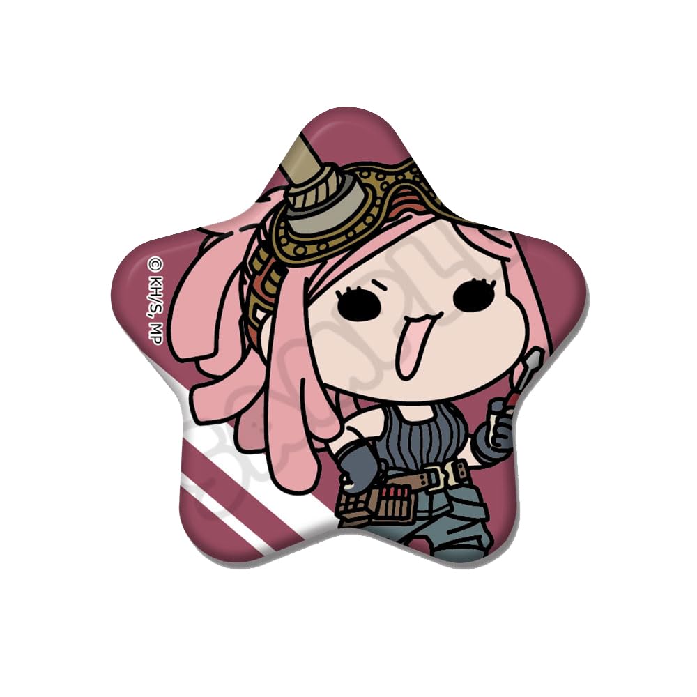 TV Anime Hero First Can Badge M D "My Academia" [Hatsume Akira] Everyone's Mochocho! Star-Shaped