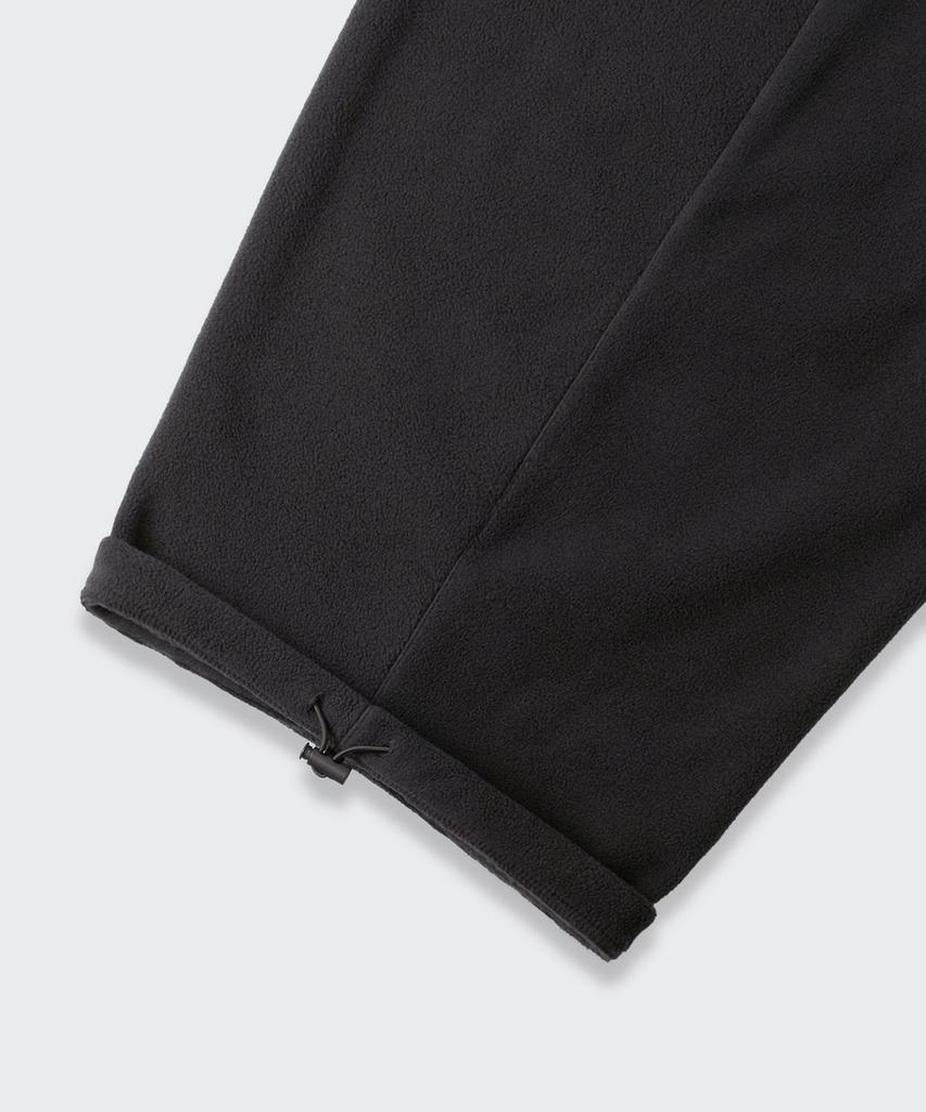 MUSINSA STANDARD Polar Fleece One-Tuck Wide Lounge Sweatpants [Dark Gray]