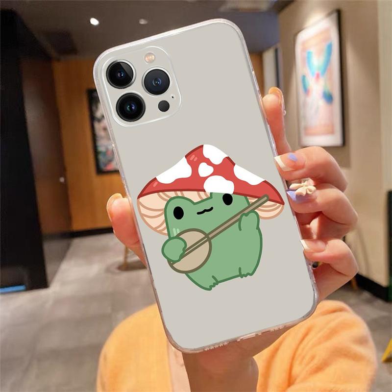 Phone Case For iphone 17 Air 17 Pro Max 16 15 14 13 Pro Max 15 16 Pro 15Plus Frog