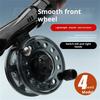 Plastic Construction Fishing Reel With Fast Release Spool One Button Disassembly Alloy Gear Fishing Reel Ergonomic
