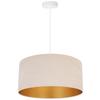 Hanging Lamp Ceiling Chandelier Golden Velvet Lampshade