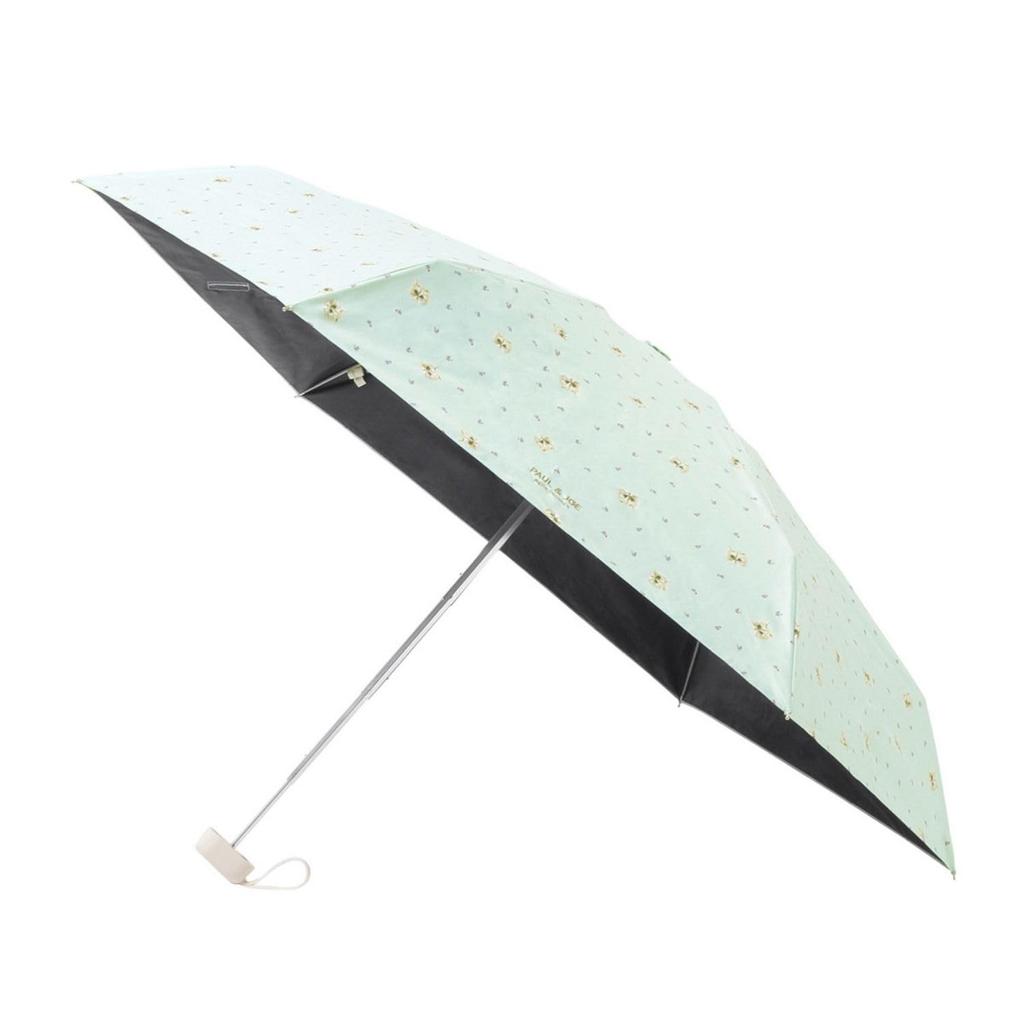 PAUL JOE ACCESSOIRES Sonne Faltbar Leicht Hitze UV Zigeunergrün & (Paul und Joe) Sonnenschirm, & Regen, Regenschirm, Kompakt, Blockierend, Blockierend, Schutz, 50cm,