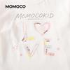MOMOCO Girls' Long-Sleeve Cotton T-Shirt
