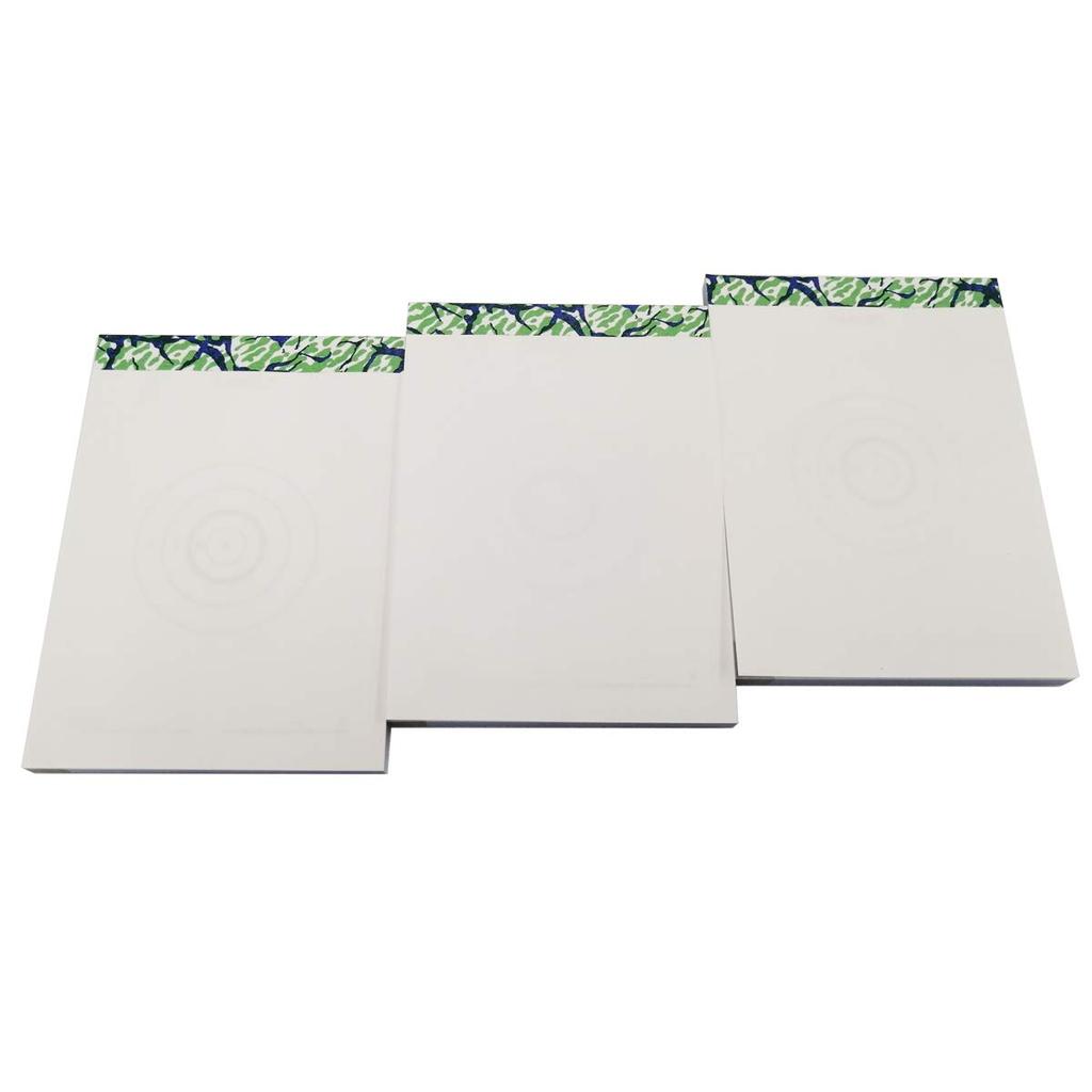 APS Targets Replica Bullseye Targets APS Cup Target White Airsoft Tracer Assault Sniper Rifles (3-Pack) [Official Size Circle/Black Circle] (Black