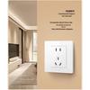 BULL G32 Series 86 Type 5-Hole Flush Mount Wall Socket
