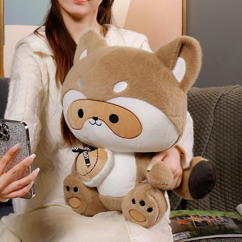 Raccoon Plush Dolls Raccoon Stuffed Animal Toys Soft Toys Raccoon Toys for Girlfrend Plushies Raccoon