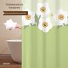 LIEI Waterproof Mildew-Proof Punch-Free Shower Curtain