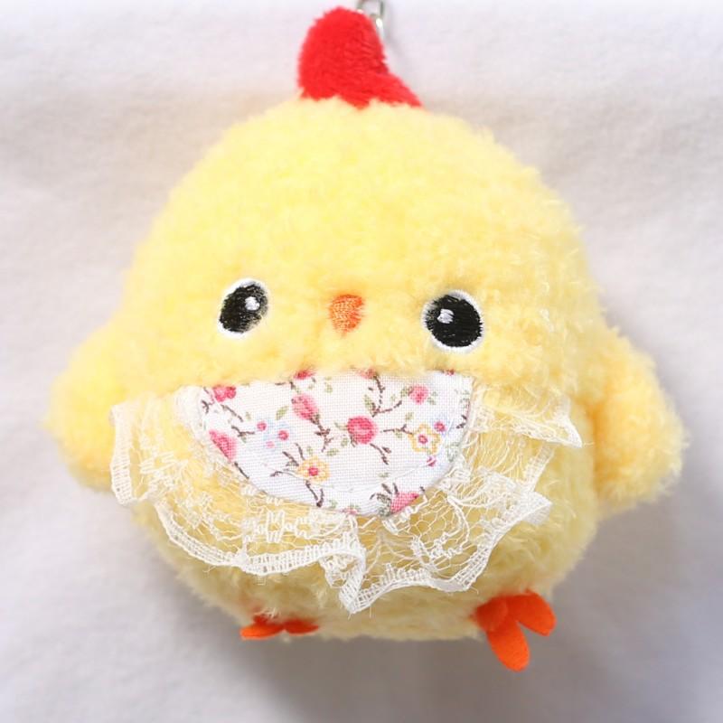 The Same Cute Cartoon Flower Bellyband Chicken Duck Plush Toy Doll Pendant Doll