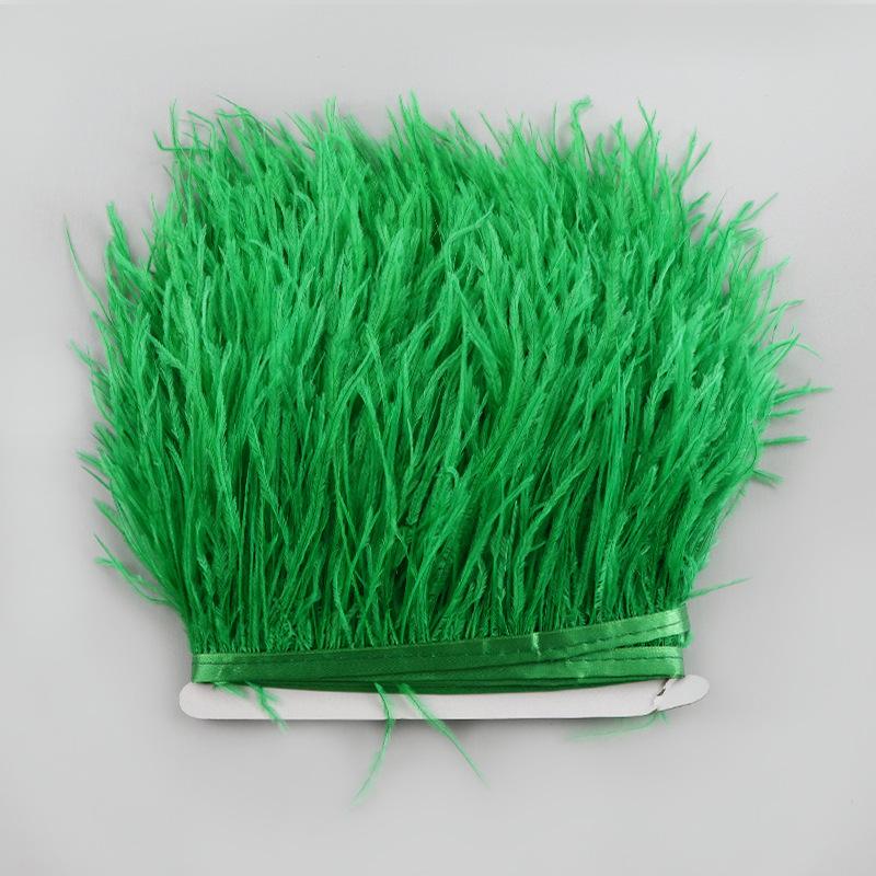 

2M Color Ostrich Hair Cloth Edge 10-15Cm Stage Dress Dance Dress Skirt Clothing Accessories Feather Lace