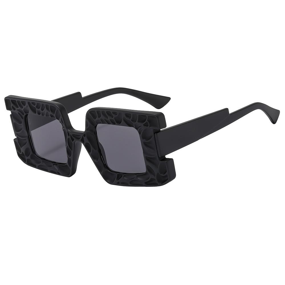 4395 New Personalized Large Square Sunglasses European and American Modern Fashionable Sunglasses 2024