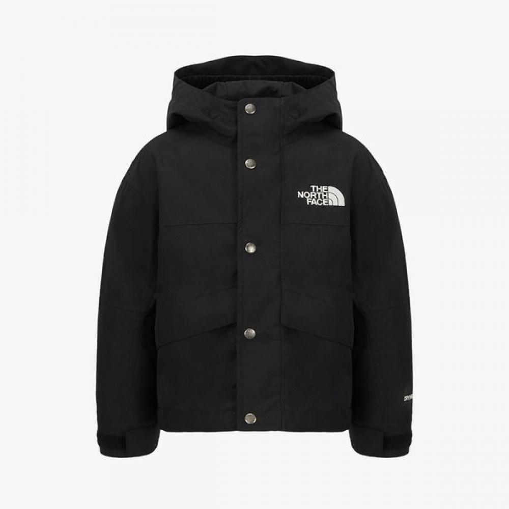 The North Face Kids Nj2hr50s Kids Mountain Jacket Black BLACK/160