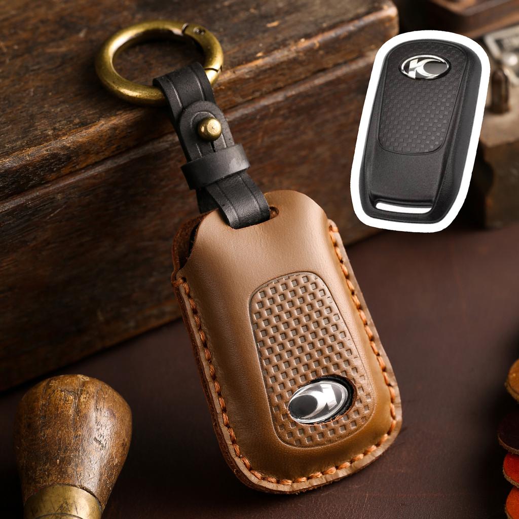 Suitable For Guangyang S350 Motorcycle Key Bag, Leather Decorative Cowhide Rowing, Intelligent Remote Control Cover, Advanced Sensory Case