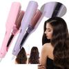 Large Curl 32MM Water Wave Hair Curler Quick Heating Deep V Curling Iron  Travel