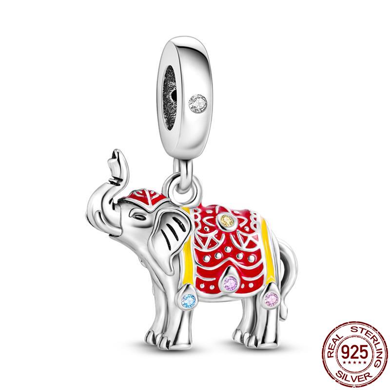 Cute Animals Beads Charms Fit Original 3Mm Bracelet Dog Cat Owl Rabbit Diy Jewelry Making Animals Protection