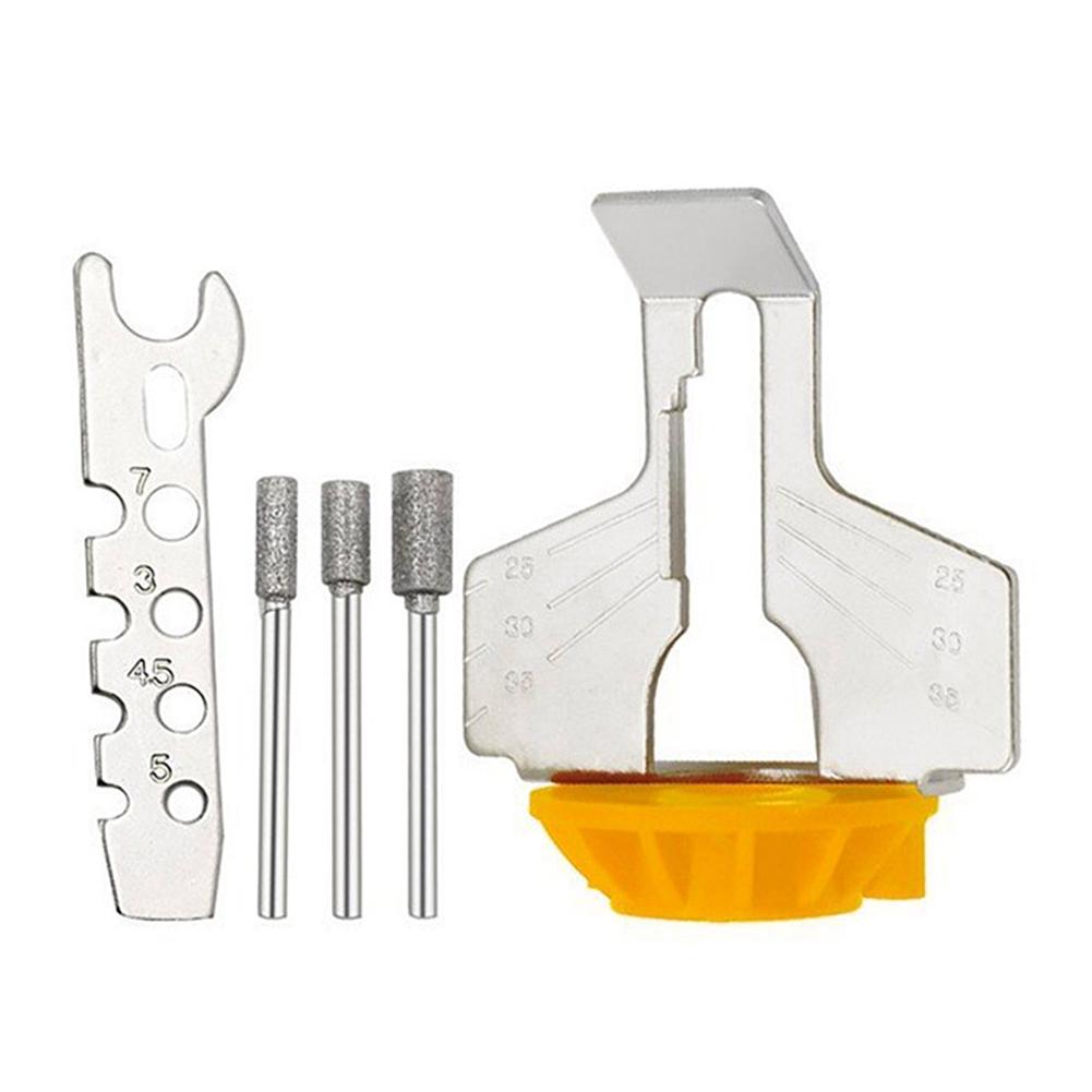 Chainsaw Sharpening Kit Electric Grinder Sharpening Polishing Attachment Rotary Sharpener Chain Machine Saw Chains Tool