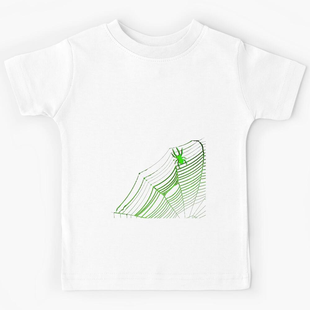 neon cobwebs Kids T-Shirt 100