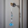 Handmade Beaded Phone Chain Fish Cellphone Charm Acrylic Keyring Pendant Mobile Phone Charm Detachable Bag Accessory